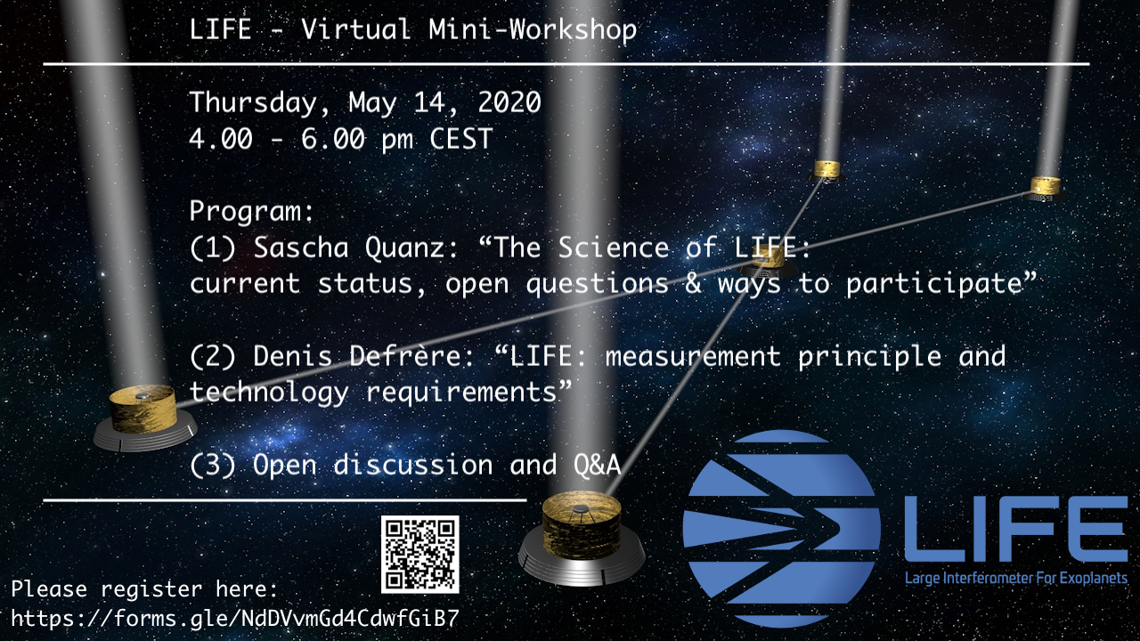 LIFE Virtual Mini-Workshop